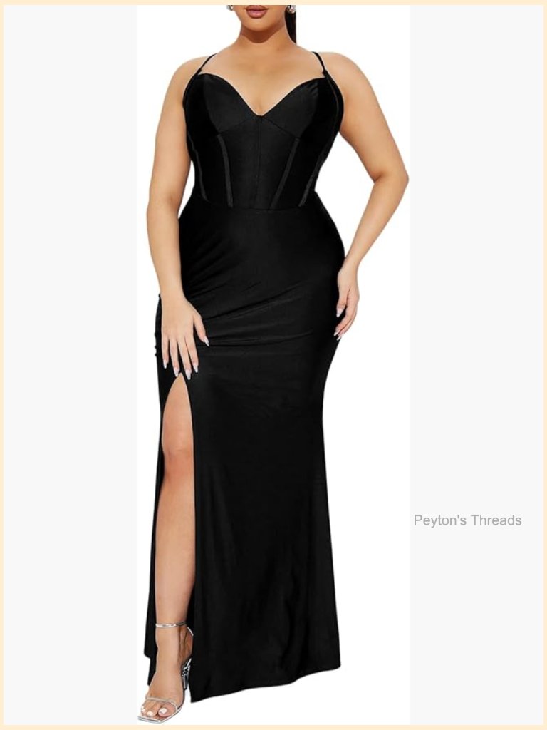 Women's Sexy Bodycon Cocktail Party Wedding Guest Dress Formal Evening Gown